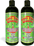 Green Piece® Cleaner - Two of the 16 oz Bottles of Glass Cleaner (Made in USA) - Including a 100% Stainless Steel Reamer - 3 in 1 tool - Excellent for grimey pieces
