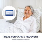 Ourmed Life Rinse-Free Body Wipes for Adults Bathing - Extra Large 8" x 10", Thick Aloe Shower Wipes, Cleansing Wipes for Elderly, Camping, Hiking, GYM, Travel, Body Wipes 144 Count (Plant Fragrance)