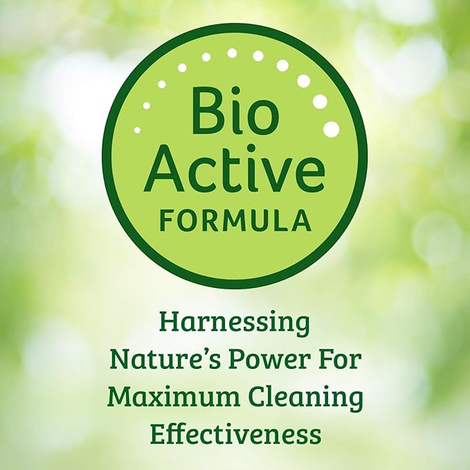 Biokleen Natural Laundry Detergent - 128 HE Loads - Liquid, Concentrated, Eco-Friendly, Non-Toxic, Plant-Based, No Artificial Fragrance or Preservatives, 64 Fl Oz
