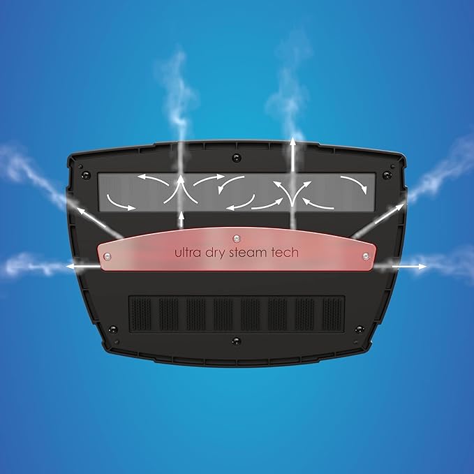 Euroflex Vapour Plus 18-Piece Steam Mop with Precision Floor Care Kit; Consumer Reports Recommended; 295°F & 50 PSI of Pressure; Kills 99.9% Bacteria & Viruses incl. Influenza (H1N1); 5 Year Warranty