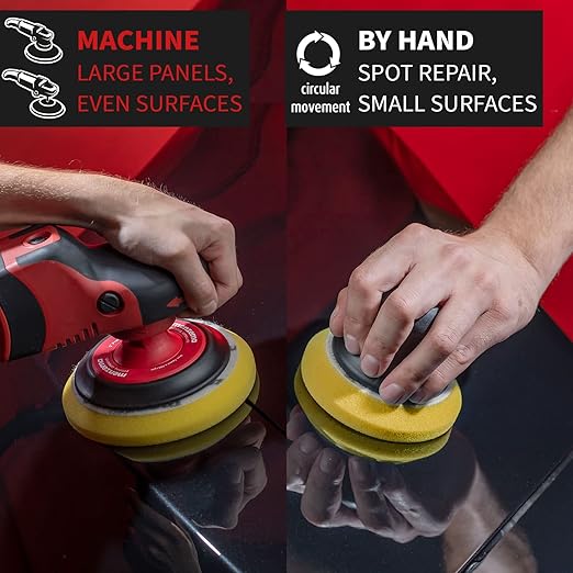 menzerna Medium Cut Polish 2500" I Abrasive Polishing Compound for Medium Scratches and Signs of Use I Buffing and Polishing Compound for Scratch Repair & a Glossy Finish I Silicone Free I 8 fl oz.