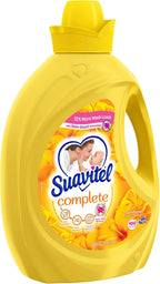 Suavitel Complete Liquid Fabric Conditioner, Laundry Fabric Softener with Fabric Protection Technology, Morning Sun, 100 fl oz, Enough Liquid For 100 Small Loads (Pack of 2)