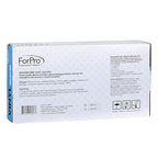 ForPro Disposable Vinyl Gloves, Clear, Industrial Grade, Powder-Free, Latex-Free, Non-Sterile, Food Safe, 2.75 Mil. Palm, 3.9 Mil. Fingers, Large, 100-Count