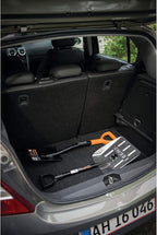Fiskars Auto Spade, Solid, Weight: 1.4 kg, Length: 80 cm, Steel/Plastic, Black/Orange, 1014809