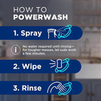 Dawn Powerwash Gain Original Dish Spray, Liquid Dish Soap 2 Refills, 43 Fl Oz