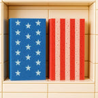 Multi-Purpose Sponges for Cleaning - USA 2 Pack, Large Sponges for Car Washing, Tile & Grout, All Purpose Cleaning