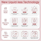 Poesie Laundry Detergent Sheets Floral Scent 160 Count College Dorm Essentials for Girls No Messy Liquid Powder Detergent Strips for Clothes Washing