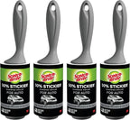 Scotch-Brite 50% Stickier Auto Lint Roller 4 Rollers 48 Sheets Per Roller (192 Sheets Total)