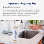 THE CLEAN PEOPLE Liquid Dish Soap - Clean, Simple Ingredients - Extra Scrubbing Power (Fragrance Free) 12 fl. oz (6 Pack)