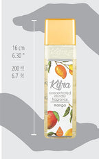 KIFRA MANGO Concentrated Laundry Fragrance 6.76 Fl Oz 200ml 80 Washing Cycles