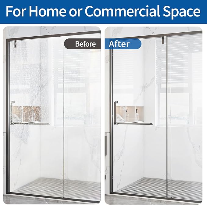 comeast Hard Water Stain Remover, Shower Glass Cleaner & Shower Door, Toilet Bowl Cleaner, for Calcium Build Up,Meet All Household Cleaner Needs 16 oz(600 grams)