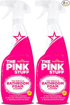 Stardrops - The Pink Stuff - The Miracle Bathroom Foam Cleaner 750ml 2-Pack Bundle