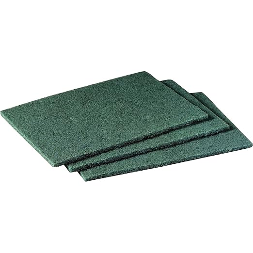 3M Scotch-Brite Scouring Pad 96, 60 Pads, 6” x 9”, General Purpose Cleaning, Food Safe, Non-Rusting, 20 Pads/Box, 3 Boxes/Case