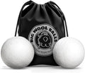 XXL 4in Wool Dryer Balls – Twice The Size of XL | 100% Organic New Zealand Wool | Shorten Drying Time | Reduce Static & Wrinkles Fast (by BigWoolBalls)