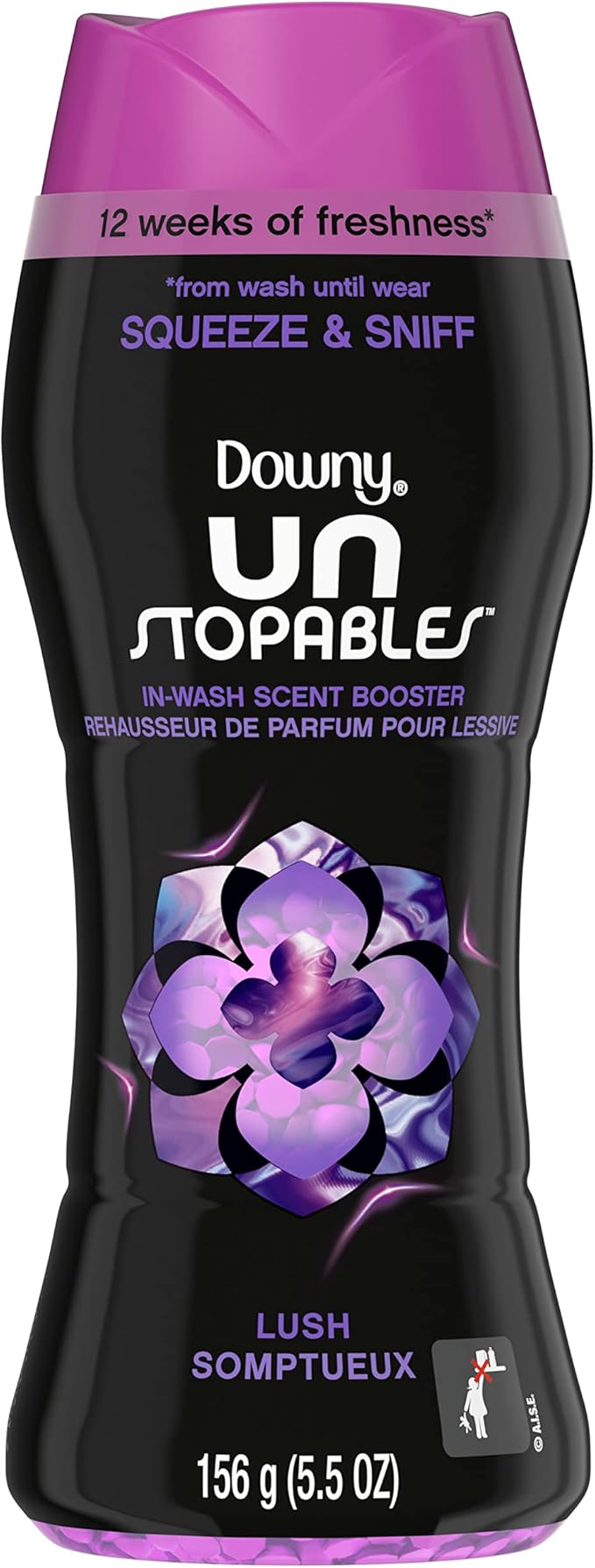 Downy, Unstopables in-Wash Scent Booster Beads, Lush, 5.5 Ounce