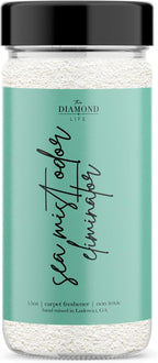 Home "Sea Mist" Carpet Deodorizer Powder For Home, Vaccuuming Upholstery, Pet Urine, Dog Bed/Cat Litter Box– Eliminates Odors Naturally, Pet-Friendly- Cotton Blossom & Linen