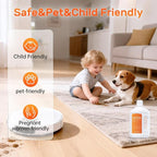 Orange Floor Cleaning Solution 1L Compatible with Dreame Wet & Dry Vacuum and Robot， Residue & Streak Free,Suitable for All Robot Vacuum Cleaners and Wireless Wet Dry Dual-Use Vacuum Cleaners