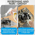 Heavy Duty Degreaser,New Upgrade Kitchen Heavy Duty Cleaner Spray Portable Degreasing Spray, All-Purpose Kitchen Pots and Pan Cleaner for Appliances Countertops Range Hoods (1, White)