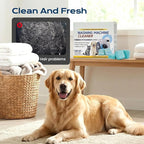 Washing Machine Cleaner Tablets, 12 Pack for a 6 Month Supply, Formulated for Pet Owners, Eliminates Odors, Lint and Detergent Buildup (2 Box)