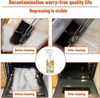 Joe Fish Kitchen Cleaner,Ju Fish Kitchen Cleaner,Multifunctional Powerful Kitchen Foam Cleaner Spray,Kitchen Foam Cleaner (2)
