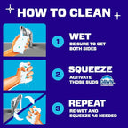 Mr. Clean Magic Eraser Foaming Sponge, All Purpose Cleaner, Dawn Cleaning Power, Wall, Sneaker, Oven Cleaner, Kitchen, Bathroom, Shower Cleaning Supplies, Scrubber, Ultra Foamy, 5ct