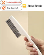 2 Pack Scrub Brush Laundry Cleaning Brush Soft Bristle Household Cleaning Brushes Carpet Brush Upholstery Brush Small Scrubbing Brush Stain Remover Brushes for Fabric,Hat,Clothes,Bag & More