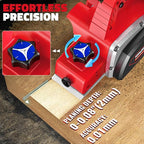 Cordless Electric Hand Planer: 3-1/4-Inch Handheld Planer Compatible with Milwaukee Battery (No Battery) - 15000 RPM Power Wood Planer for Woodworking, Carpentry
