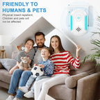 [2025 Upgraded] Ultrasonic Insect & Pest Indoor Repeller, Plug-in Control Electronic Repellent for Roach, Mouse, Rodent, Bugs, Mosquito, Spider, Mice, Ant, 2 Mode Switching (6 Pack)