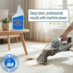 GEODE Carpet Cleaner Solution for Machines – Enzyme Carpet Cleaner & Deodorizer for Deep Cleaning, Pet Stain & Odor Remover, Non-Toxic Concentrated Formula for Carpet Cleaning Machines (32 Oz)