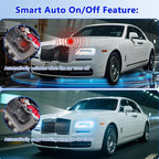 Ultrasonic Rodent Repeller, Rodent Repellent for Car Engines, Plug-in Mouse Rat Pest Bat, Squirrels Skunks Repellent for Indoor, Outdoor, Garage, Hoom 12v 24v, Trucks, Rvs(1pc)