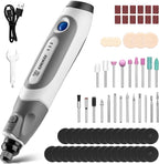 Mini Cordless Rotary Tool:DEKOPRO 3.7V Rotary Tool Variable Speed Display with Type-C Charging, Power Rotary Tool with 70 Accessories for Sanding, Engraving, Polishing, Drilling, Cutting, DIY (Blue)