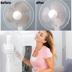 Fan Cleaner Brush Bendable Fans Duster Reusable Dust Remover Plastic Dust Cleaner Flexible Microfiber Head Ceiling Brush for Fans Air Conditioning Home Car Vents Curtain Box Fan Shutters, 3 Pcs