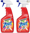 Zout Laundry Stain Remover Spray, Triple Enzyme Formula, 22 Ounce Bottles, 2-Pack
