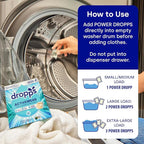 Dropps Activewear Laundry Detergent Pods, Crisp Breeze (64 Count) - Powerful Laundry Pods | Fights Sweat & Body Odors | For Synthetic Workout Clothes | Clean Ingredients | Plastic Free Packaging