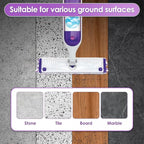 (45 Pack) PowerMop Replacement Power Mop Pads for Swiffer PowerMop, Disposable PowerMop Mopping Pad Refills Compatible with Swiffer PowerMop, Multi-Surface Mop Pad Refills for Floor Cleaning