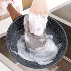 10 Pack Reusable Double-Side Microfiber Kitchen sponges,Scrubber Sponge Scouring Pads Dish Sponge Kitchen Cleaning Dishes and Pots (Gray)