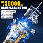 Cordless Drywall Cut-Out Tool for Dewalt 20V Battery, Brushless Rotary Saw, 30000 RPM, Adjustable Depth, Quick Bit Change, LED, Compact Spiral Saw for Cutting Wood Drywall,Sheetrock,Wood (Tool Only)