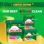 Cascade "Wicked: For Good" Limited Edition Complete Dishwasher Pods, Dishwasher Detergent, Dish Detergent Soap, Emerald City, 78 ct