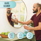 Mean Green Non-Concentrated Ready-to-Use Glass Cleaner, Fresh Scent, 24 Ounce, 6 Pack
