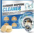 Garbage Disposal Cleaner and Deodorizer Tablets - 50 Count (1-Year Supply), Powerful Foaming Sink Cleaner, Quickly Eliminates Odors (49, Tablet)
