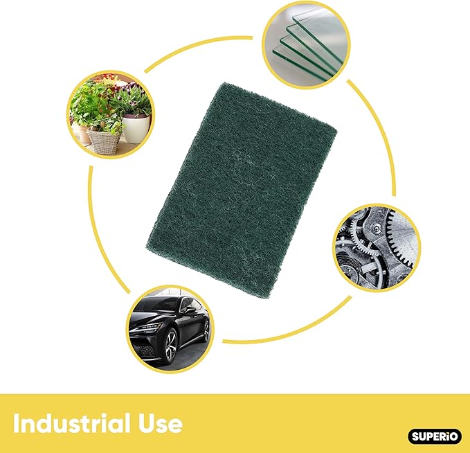 Heavy Duty Scouring Pads Non-Scratching Scrubber, Non-Scratch Cleaning Scrub Pads, Eco-Friendly Reusable Kitchen Scrubbing Pad
