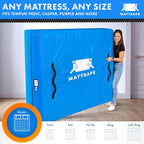 Nordic Elk Mattress Bags for Moving and Storage (Queen) Heavy Duty Moving Supplies, 8 Sturdy Handles, Strong Zipper, Mattress Cover Queen Size Bed Bags, Storage Cover Essentials Packing Protector