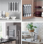 K Cup Holder for Keurig: Coffee Pod Holders for Counter Small Space - Kcup holders for Wall Mount (2, Gray)