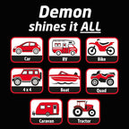 CarPlan Demon Glass 34 fl Oz (1L) - Active Glass Cleaner
