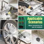 Steam Cleaner, 10s Rapid Heating Steamer with 6 Levels, 1.2L Water Tank, Portable Powerful Steamer for Cleaning without chemicals, Handheld Steam Cleaner for Home, Car, Grout, Tile, Floor, Dirt