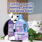 Snuggle Fabric Softener Dryer Sheets, Lavender Breeze Soothing Comfort, 230 Ct, Long-Lasting Fresh & Clean Scent, Softens Fabric, Reduces Static, Fights Wrinkles, Helps Repel Lint & Pet Hair, HE Safe