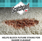 Scotchgard Rug & Carpet Cleaner, Fabric Cleaner Blocks Stains, Cleaning Sprays Make Cleanup Easier, Six 16.5 oz Cans