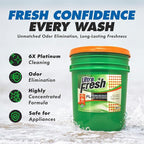 Ultra Fresh 3X Platinum 5 Gallon Laundry Detergent Liquid for All Machine Types with Easy Dispensing Pump, Up to 640 Loads, Original Green (3 Pack)