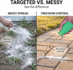 Diatomaceous Earth Duster, 230ml Large, Powder Duster Kit with Long Copper Tube & Folding Funnel, Indoor Outdoor Silicone Sprayer Heavy Duty Bulb Applicator for Home and Garden(Green)