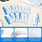500 Pcs Individually Wrapped Dish Cleaning Wipes - Portable Disposable Soap Wipes for Kitchen, Outdoor, Traveling, Camping - Lemon Scent